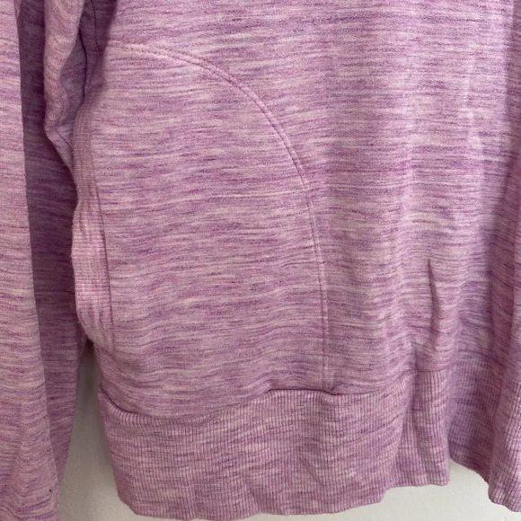 ATHLETA Girls hooded sweatshirt with thumb holes size 14 pink - Picture 4 of 5